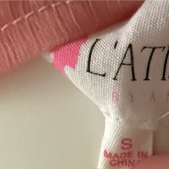 L'ATISTE Pink Asymmetrical  Dress Size S - Picture 10 of 10